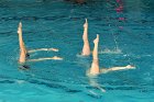 Artistic Swimming  Wheaton College Artistic Swimming vs the University of Incarnate World. - Photo By: KEITH NORDSTROM : Wheaton, Artistic Swimming